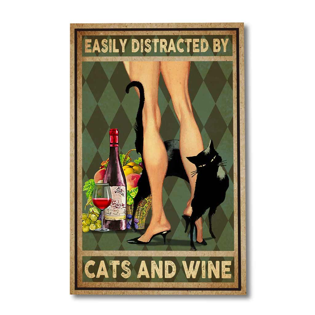Leinwand und Poster: Leicht von Katzen ablenkbar