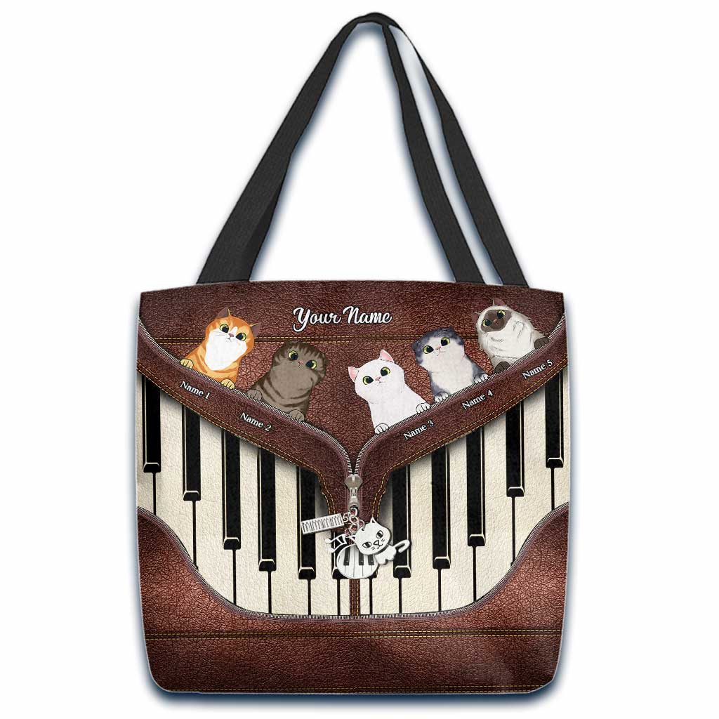 Zuhause ist, wo meine Katze ist – personalisierte Tragetasche