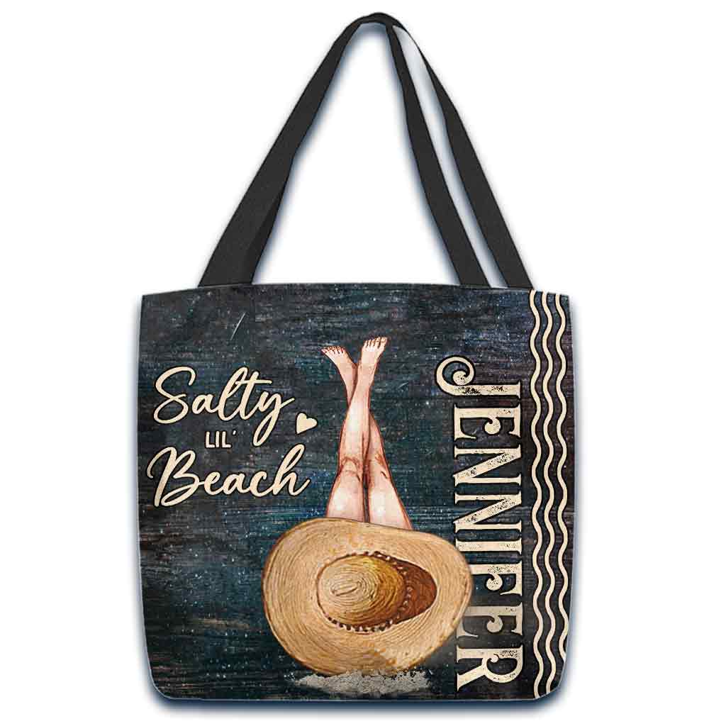 Salty Lil' Beach – Personalisierte Tragetasche für Meeresliebhaber