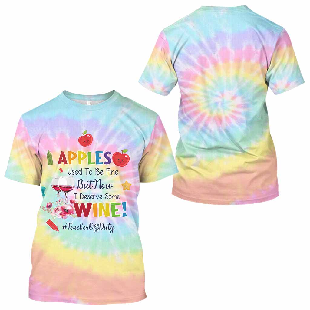 „Äpfel waren früher gut“ – Personalisiertes Lehrer-T-Shirt und Hoodie