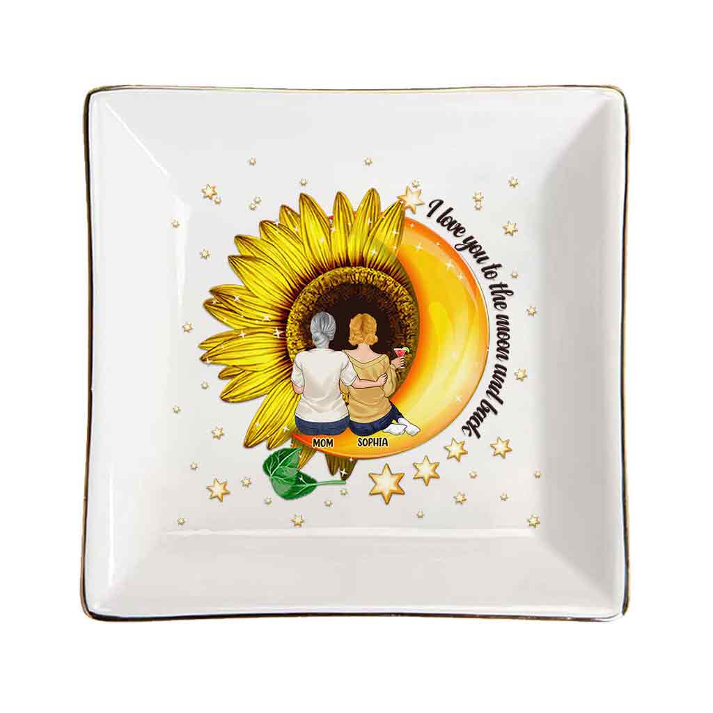 Bis zum Mond und zurück – Personalisierte Schmuckschale zum Muttertag