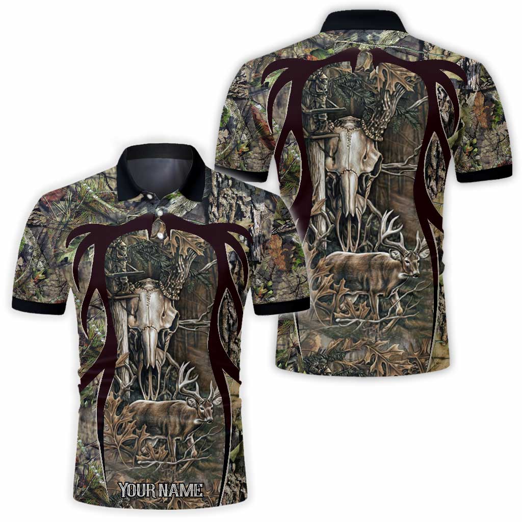 Süchtig nach der Jagd – personalisiertes Poloshirt