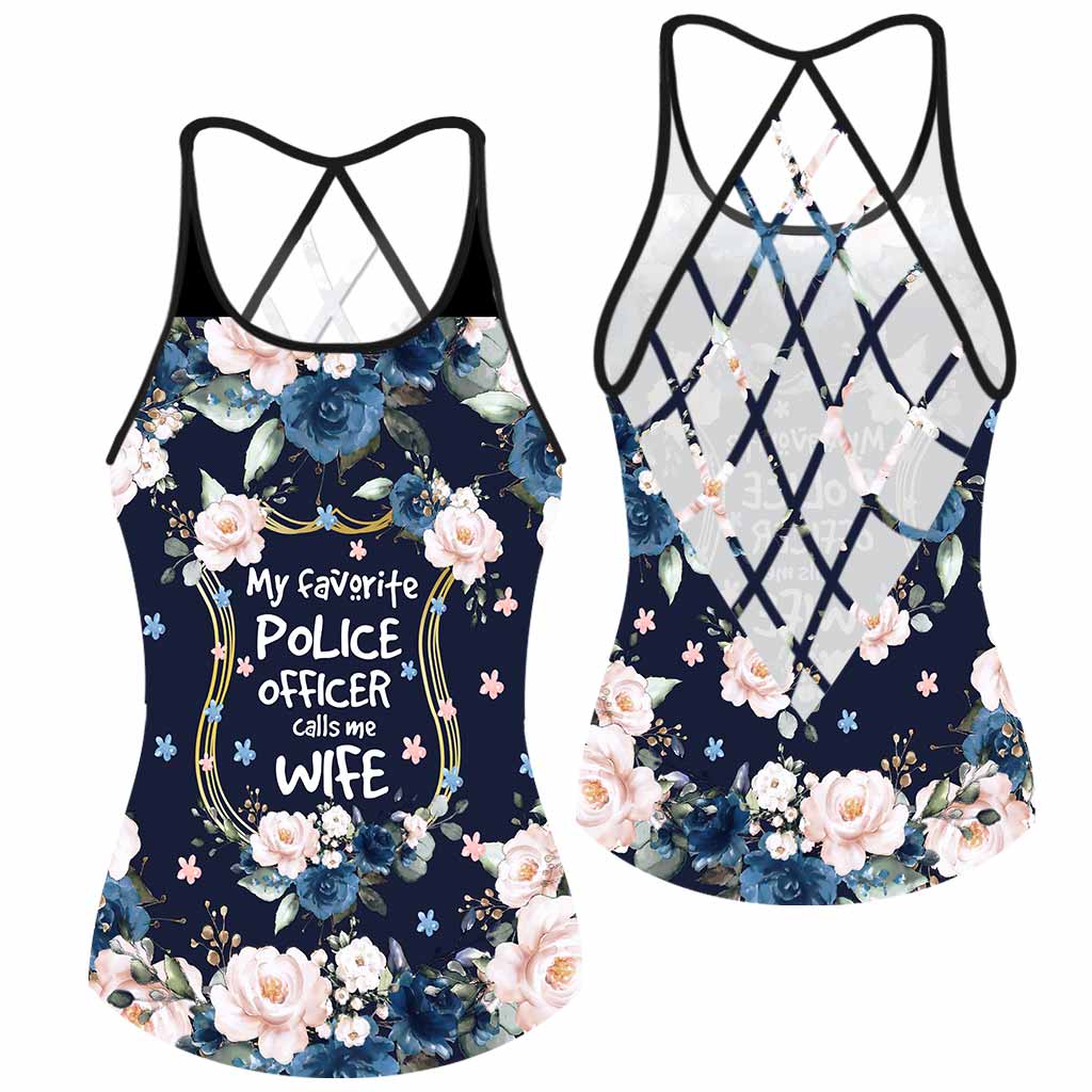 Mein Lieblings-Polizisten-Kreuz-Tanktop