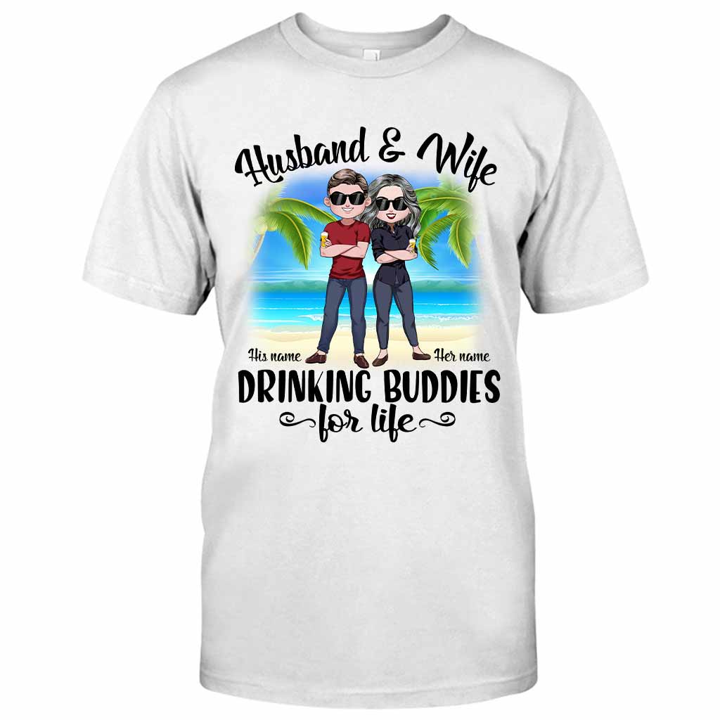 Husband And Wife - Personalized Couple T-shirt and Hoodie