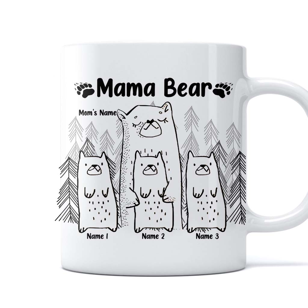 Mama Bär – Personalisierte Muttertagstasse