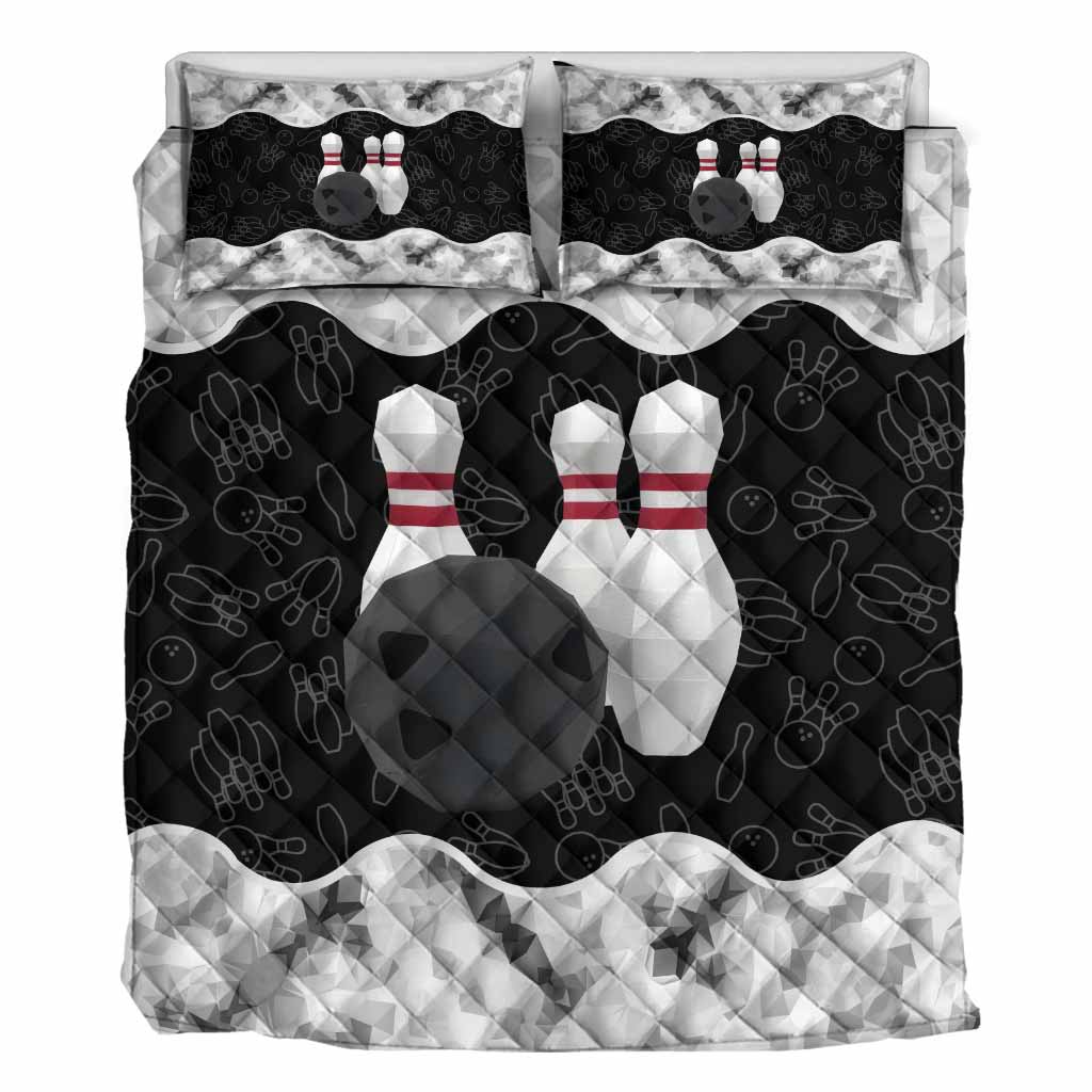 Love Bowling Quilt-Bettwäscheset