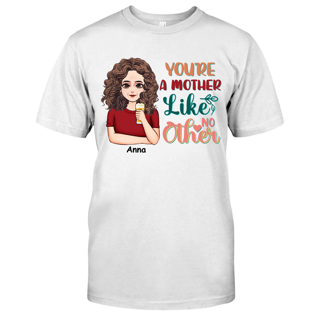 Du bist eine Mutter wie keine andere – Personalisiertes Muttertags-T-Shirt und Hoodie