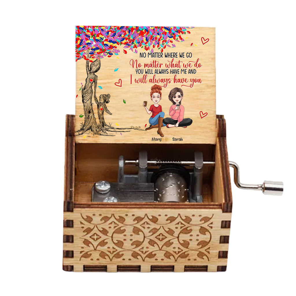 Du bist mein Sonnenschein – Geschenk für Mama, Oma, Sohn, Enkelin, Enkel, Tochter – Personalisierte Spieluhr mit Handkurbel