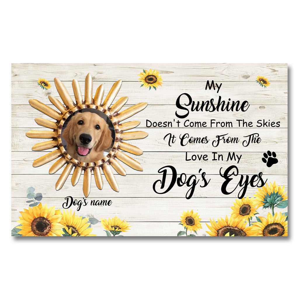 Mein einziger Sonnenschein – personalisiertes Hundeposter