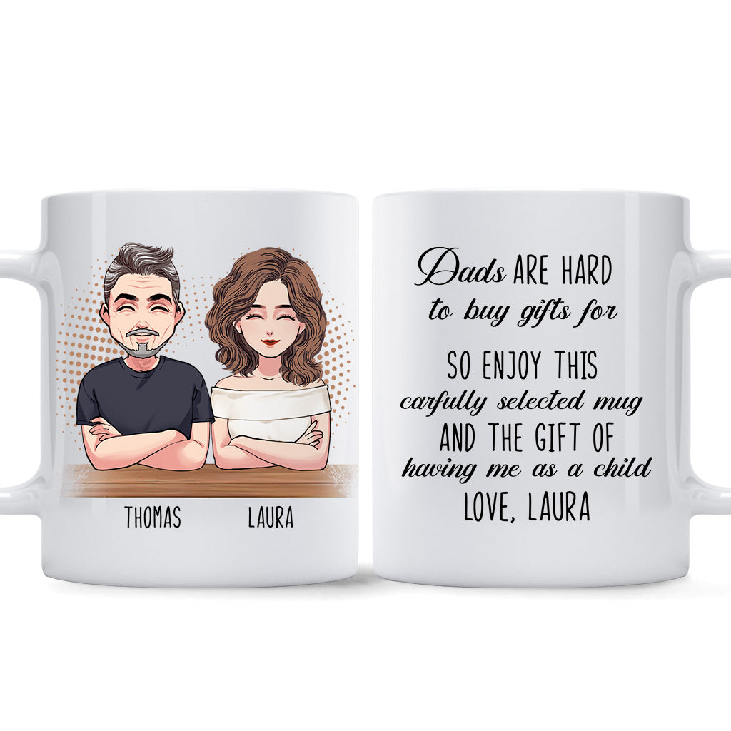Geschenk für Väter – Personalisierte Vatertasse