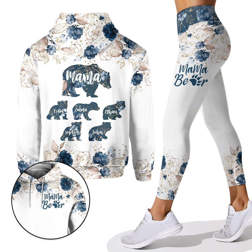 Magische Welt – Personalisierter Mutter-Hoodie und Leggings