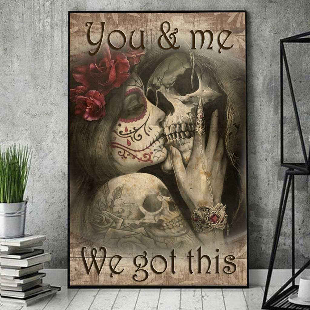 Du und ich – Totenkopf-Poster 062021