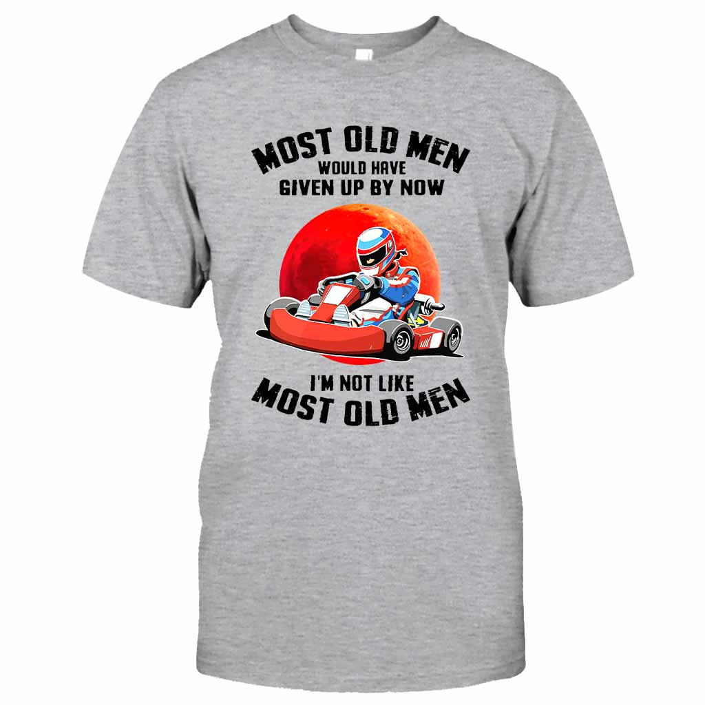 Die meisten alten Männer - Renn-T-Shirt und Hoodie 062021
