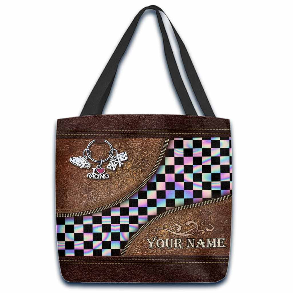 Racing Girls Personalized Tote Bag 062021