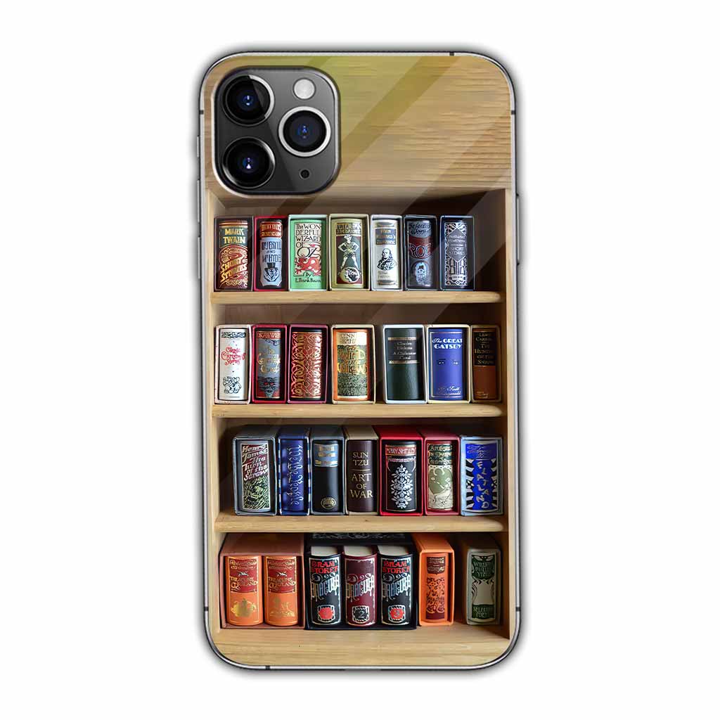 I Read Books And I Know Things - Book Phone Case