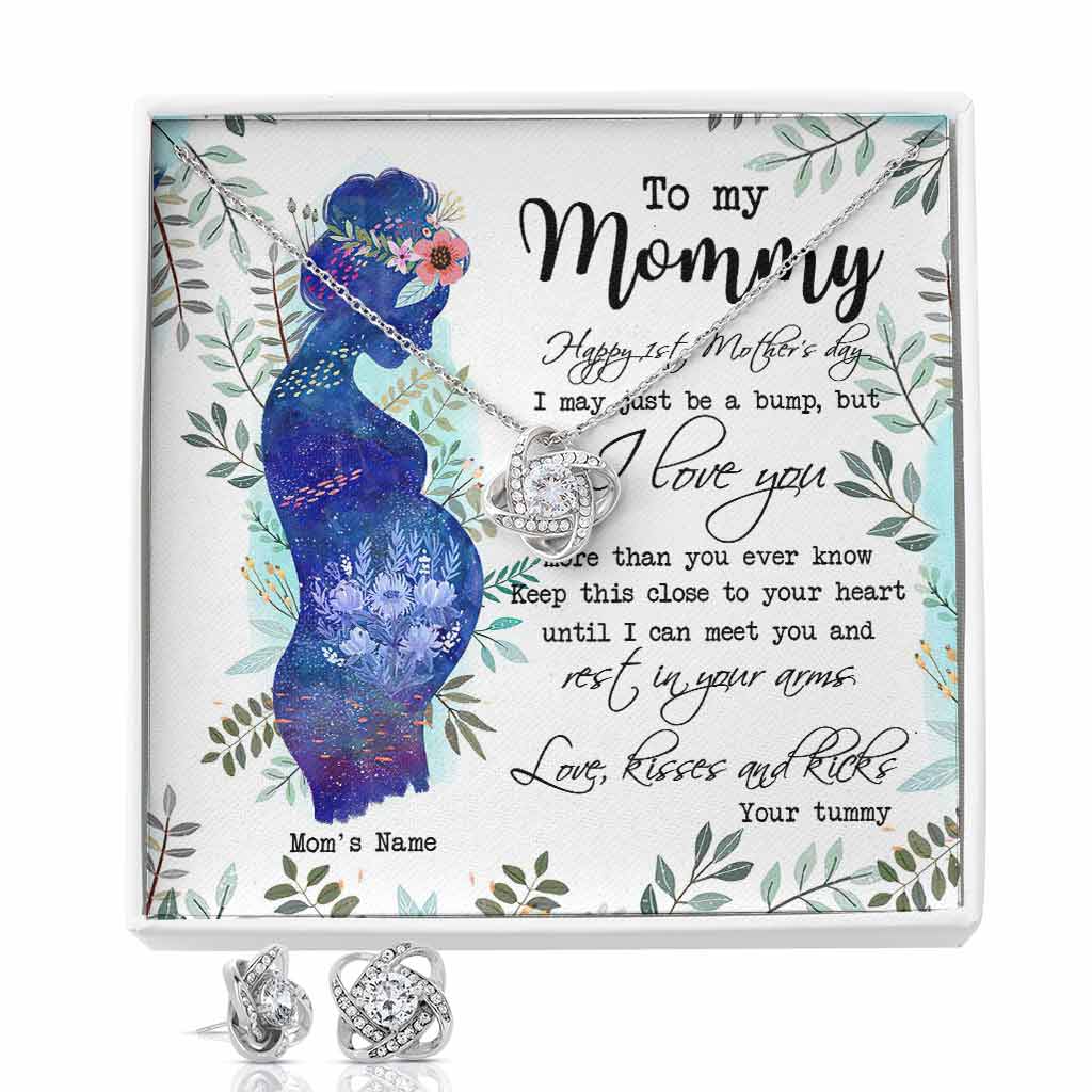 Bedeutungsvoller Liebesknoten zum 1. Muttertag – Personalisierte Mutterliebesknoten-Halskette