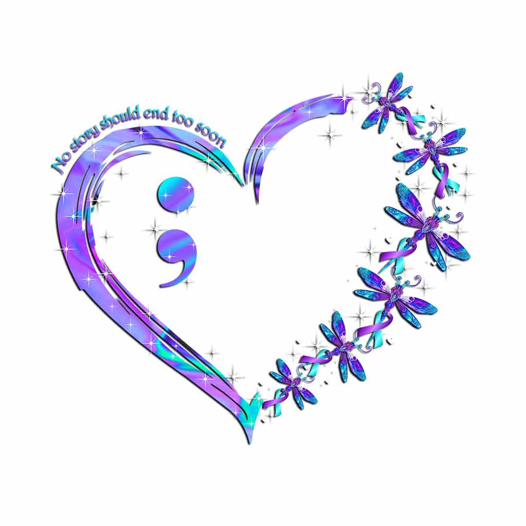 No Story Should End Too Soon - Suicide Prevention Decal Full 062021