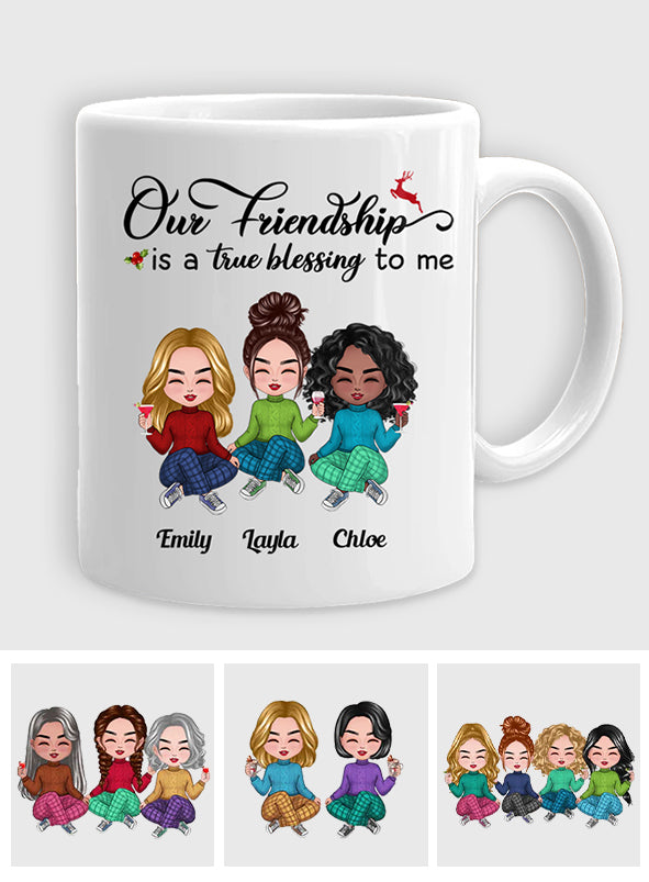 Our Friendship - Personalized Bestie Mug