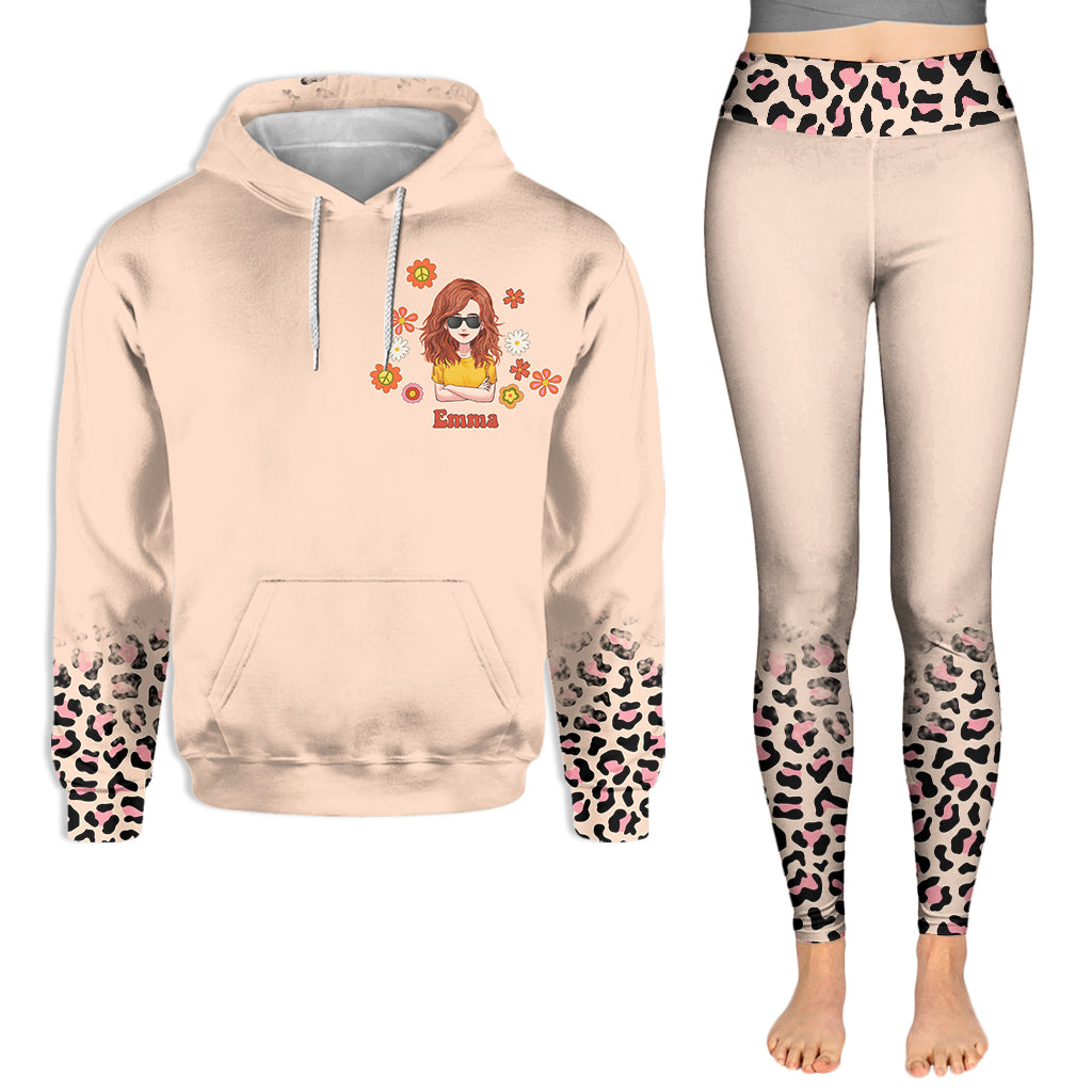 Ich bin keine gewöhnliche Mama – Personalisierter Muttertags-Hoodie und Leggings