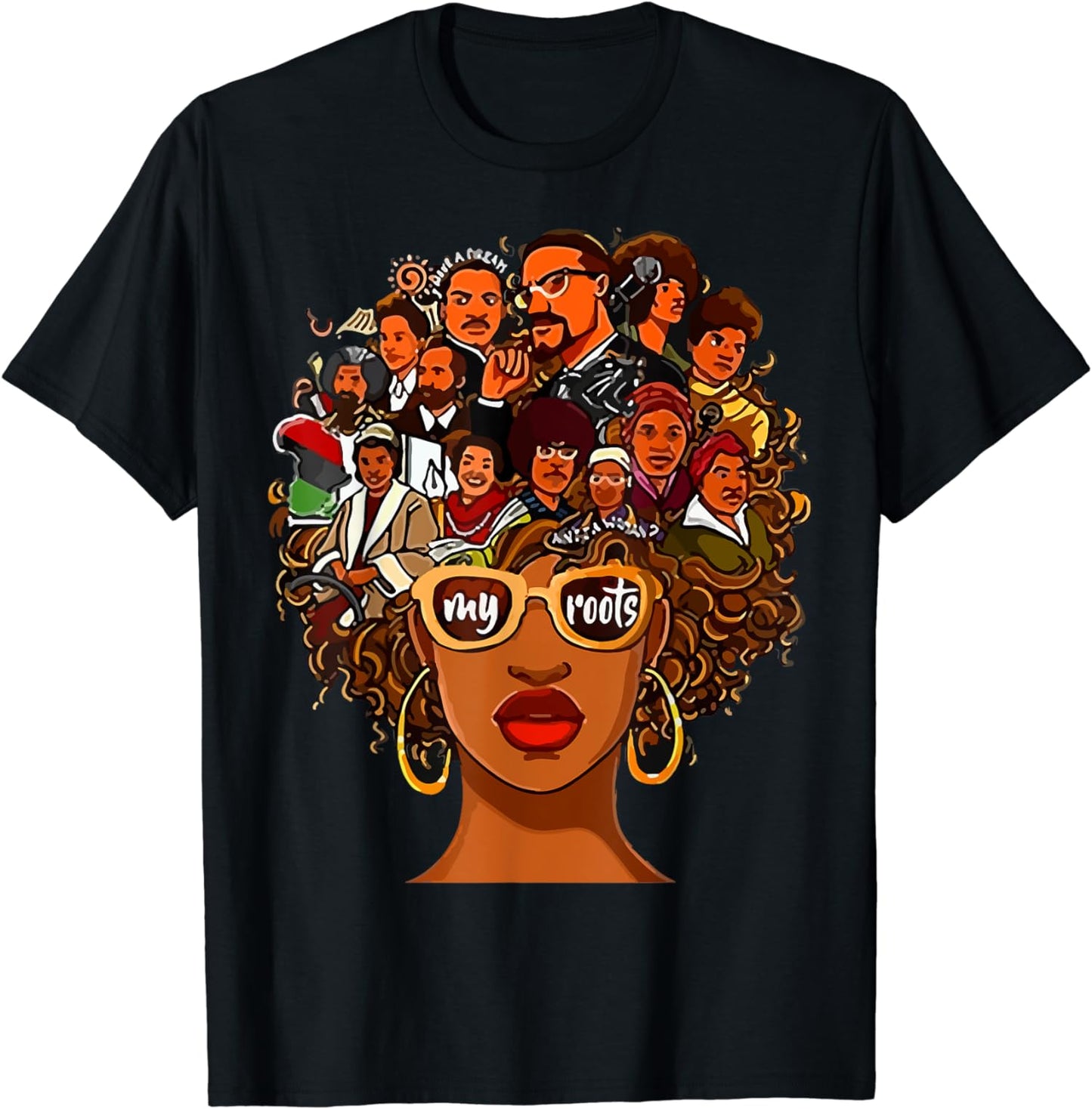 My Roots Afroamerikanisches T-Shirt & Hoodie 0224