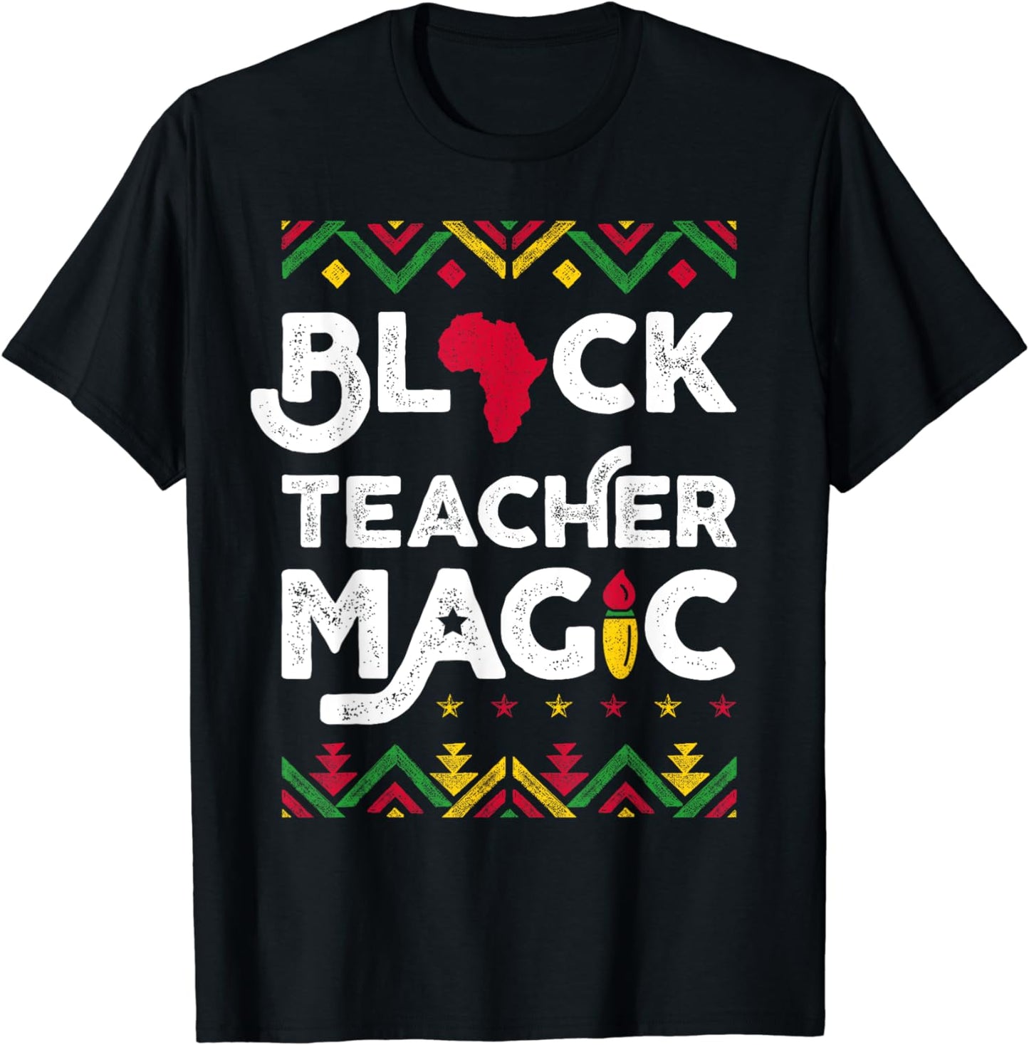 Schwarzes Lehrer-Magie-T-Shirt & Hoodie für Afroamerikaner 0224