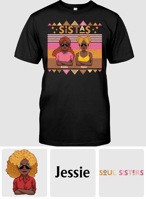 Black Girl Magic – Personalisiertes T-Shirt und Hoodie für Afroamerikanerinnen