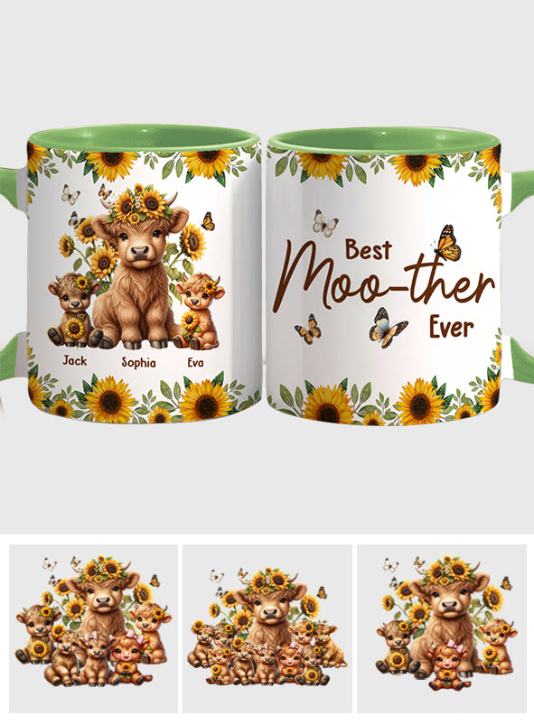 Die beste Mama aller Zeiten - Personalisierte Tasse mit Muttermotiv