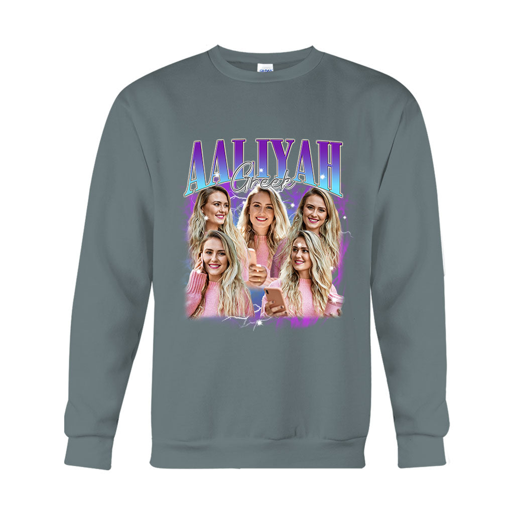 Individueller Text und Fotos – das perfekte Geschenk für jeden Anlass – personalisiertes T-Shirt und Hoodie