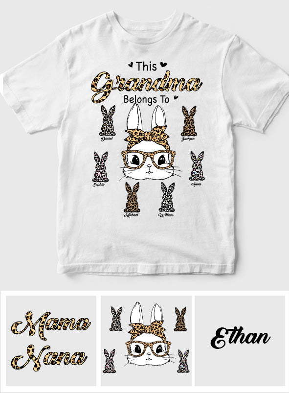Dieses Oma-Shirt gehört zu – personalisiertes Oma-T-Shirt und Hoodie