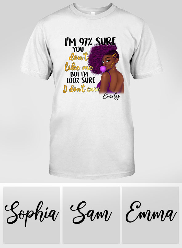 Mir egal – Personalisiertes T-Shirt und Hoodie für Afroamerikaner