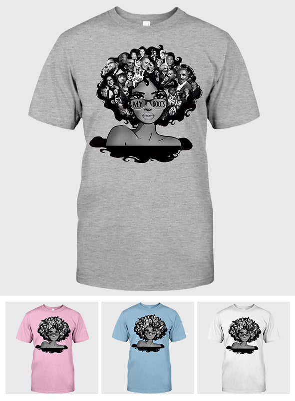 My Root – T-Shirt und Hoodie für Afroamerikaner