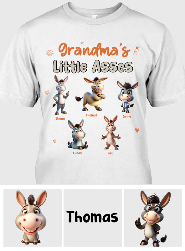 Omas Mama – Egal welcher Titel, kleine Süße – Personalisiertes Oma-T-Shirt und Hoodie