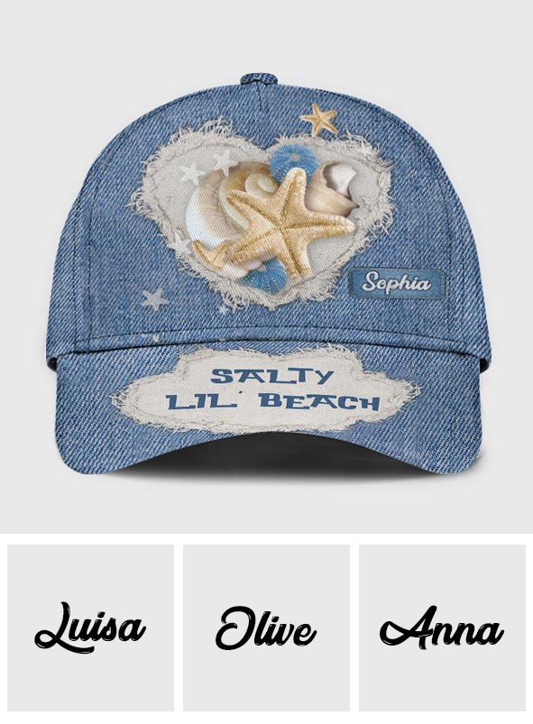 Salty Lil Beach - Personalisierte Sea Lover Classic Cap
