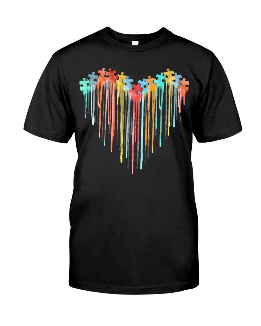 Autism Heart - Autism Awareness T-shirt and Hoodie 0520