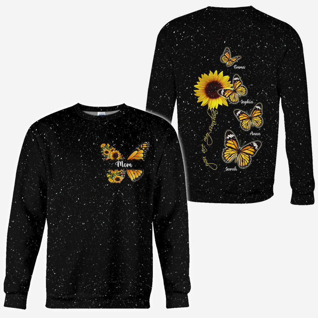 Du bist mein Sonnenschein – Geschenk für Mama, Oma – Personalisiertes T-Shirt