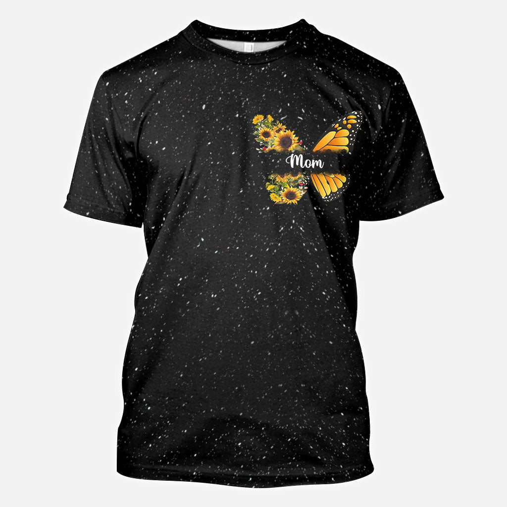 Du bist mein Sonnenschein – Geschenk für Mama, Oma – Personalisiertes T-Shirt