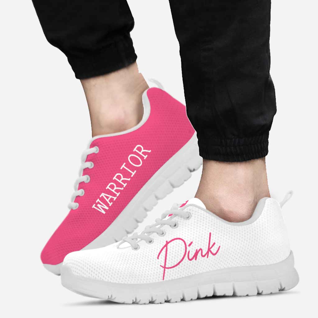 Pink Warrior Sneakers zur Sensibilisierung für Brustkrebs 0622