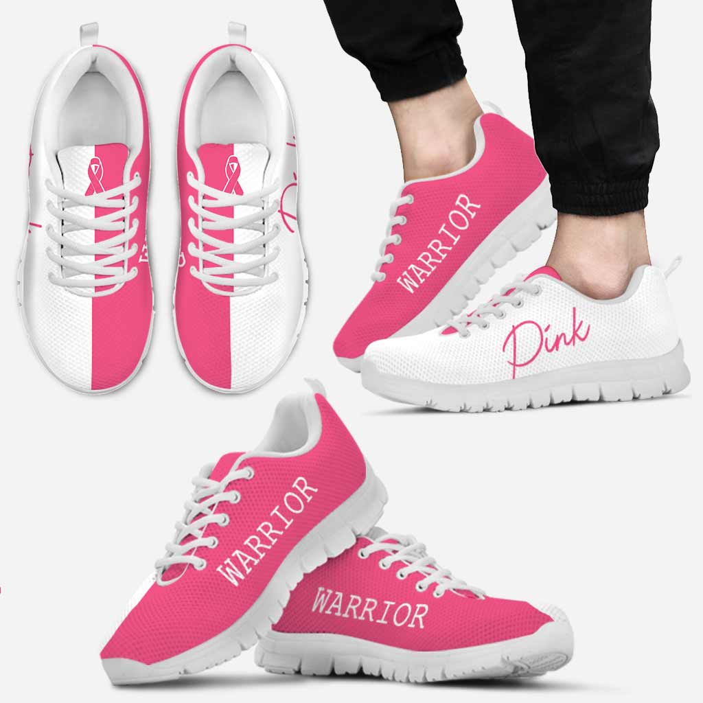 Pink Warrior Sneakers zur Sensibilisierung für Brustkrebs 0622