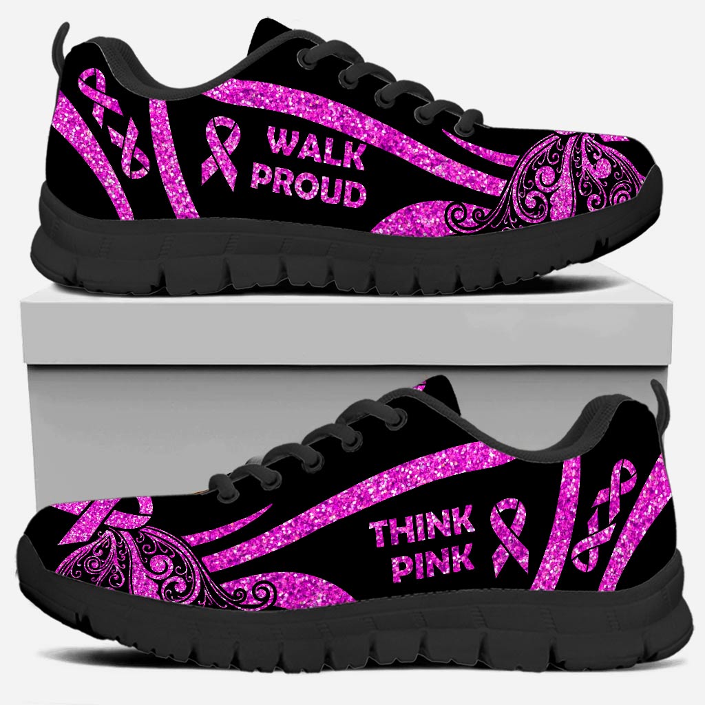 Think Pink Walk Proud Brustkrebs-Aufklärungs-Sneaker 0622