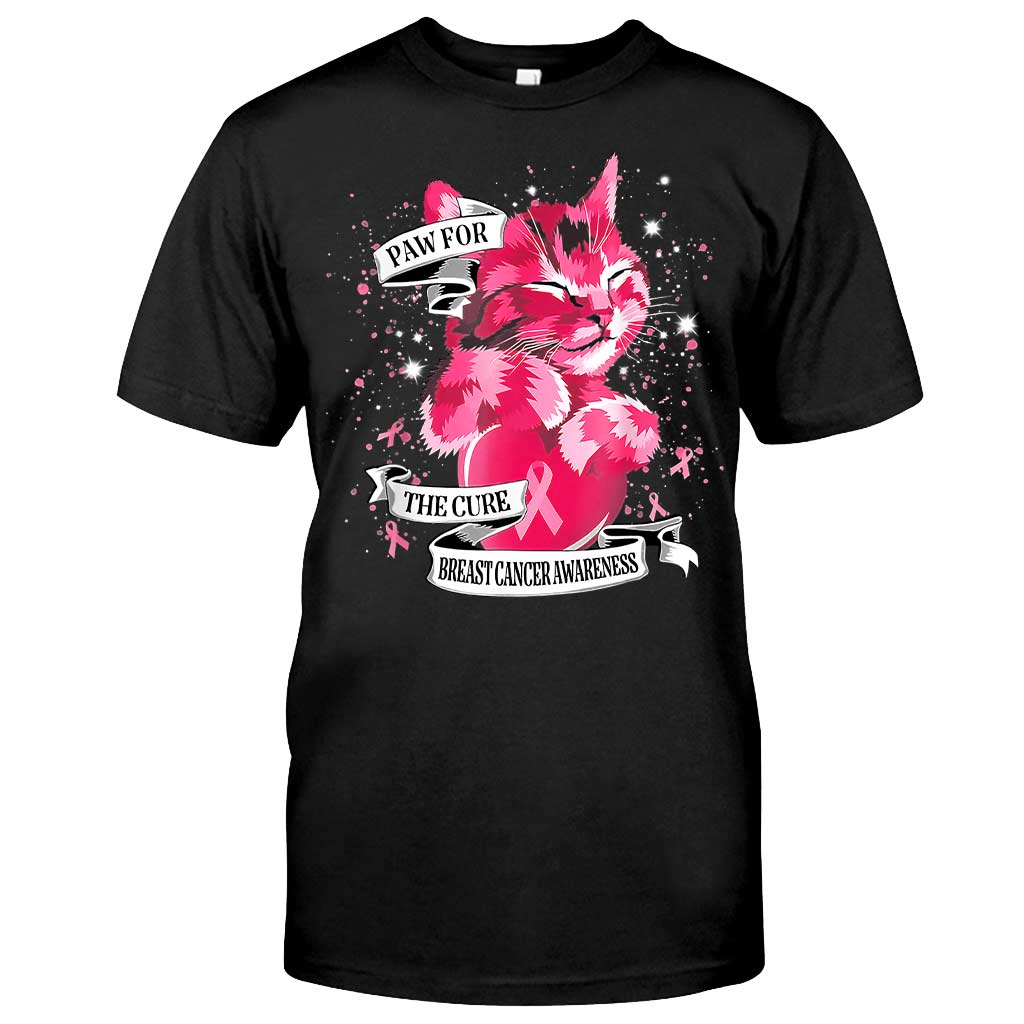 Paw For The Cure – T-Shirt und Hoodie zur Sensibilisierung für Brustkrebs 0822