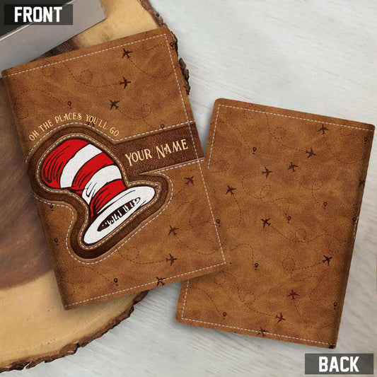 Oh The Places You'll Go - Personalized Teacher Passport Holder