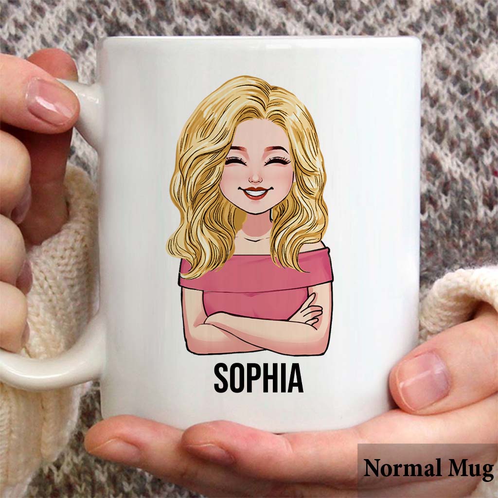 World's Okayest Sibling - Personalized Sibling Mug