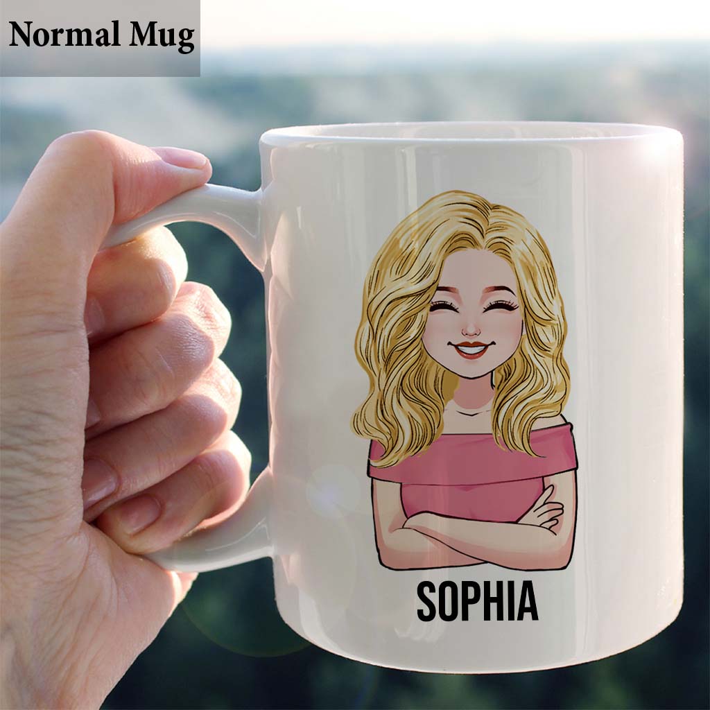 World's Okayest Sibling - Personalized Sibling Mug