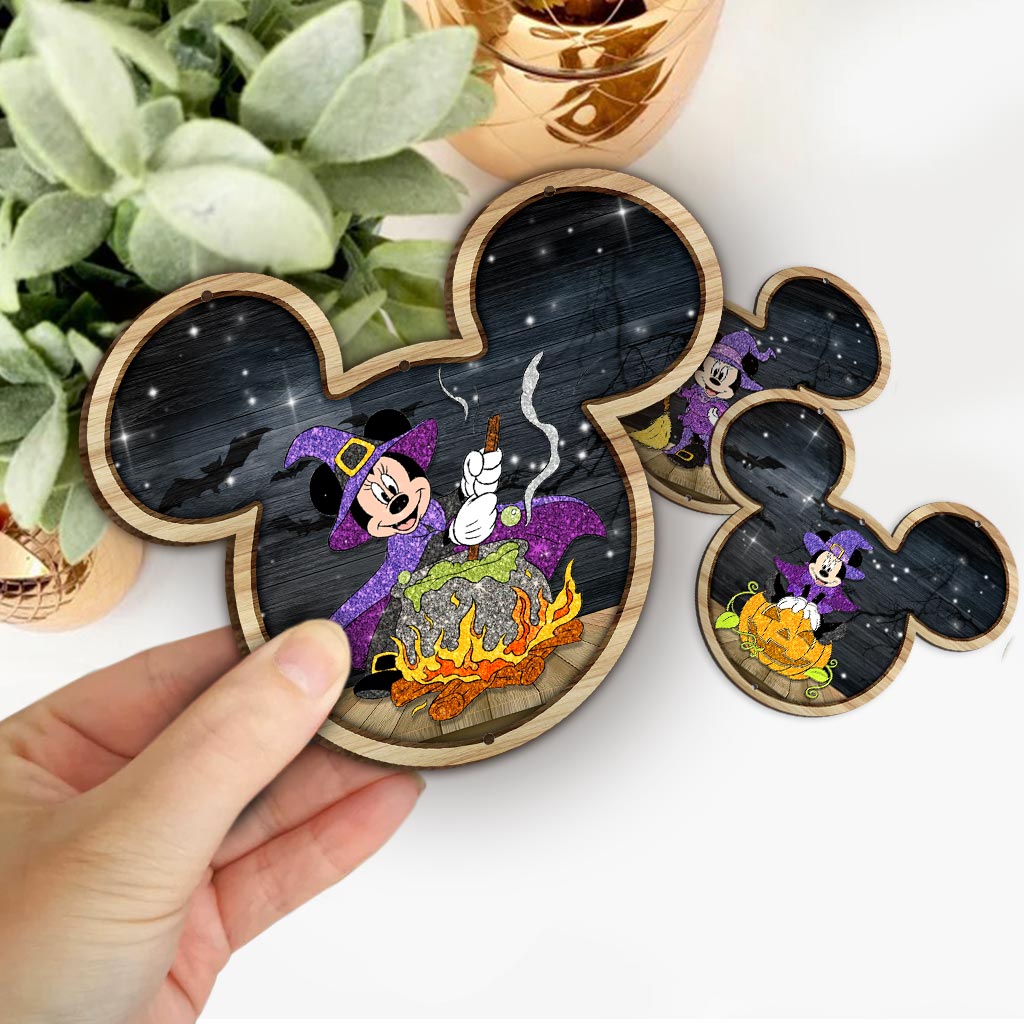 Magische Hexe – Halloween-Hexengirlande (3-teilig)