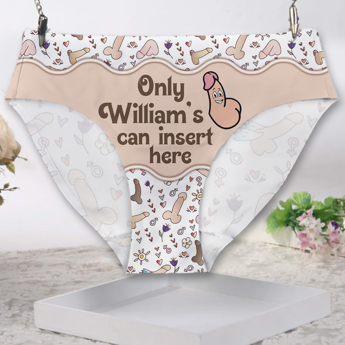 Only You – Personalisierte Slips für Paare