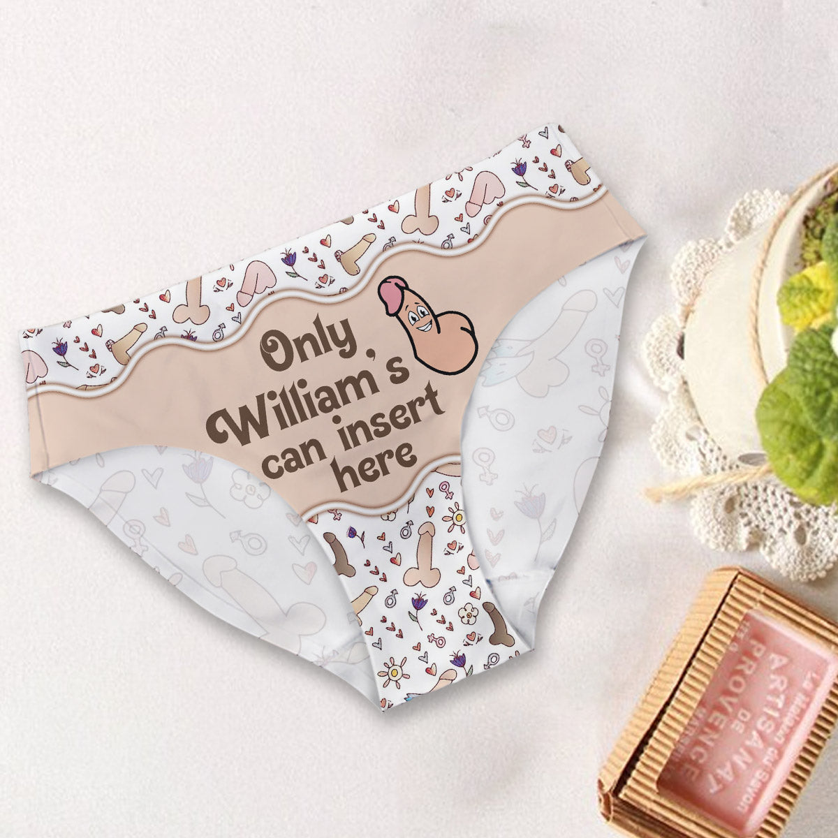 Only You – Personalisierte Slips für Paare