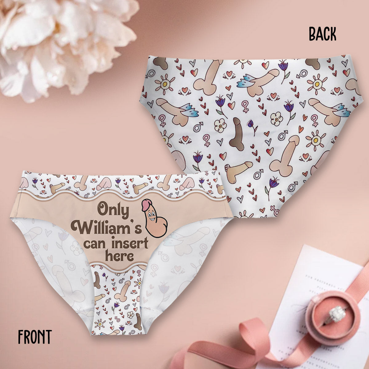 Only You – Personalisierte Slips für Paare