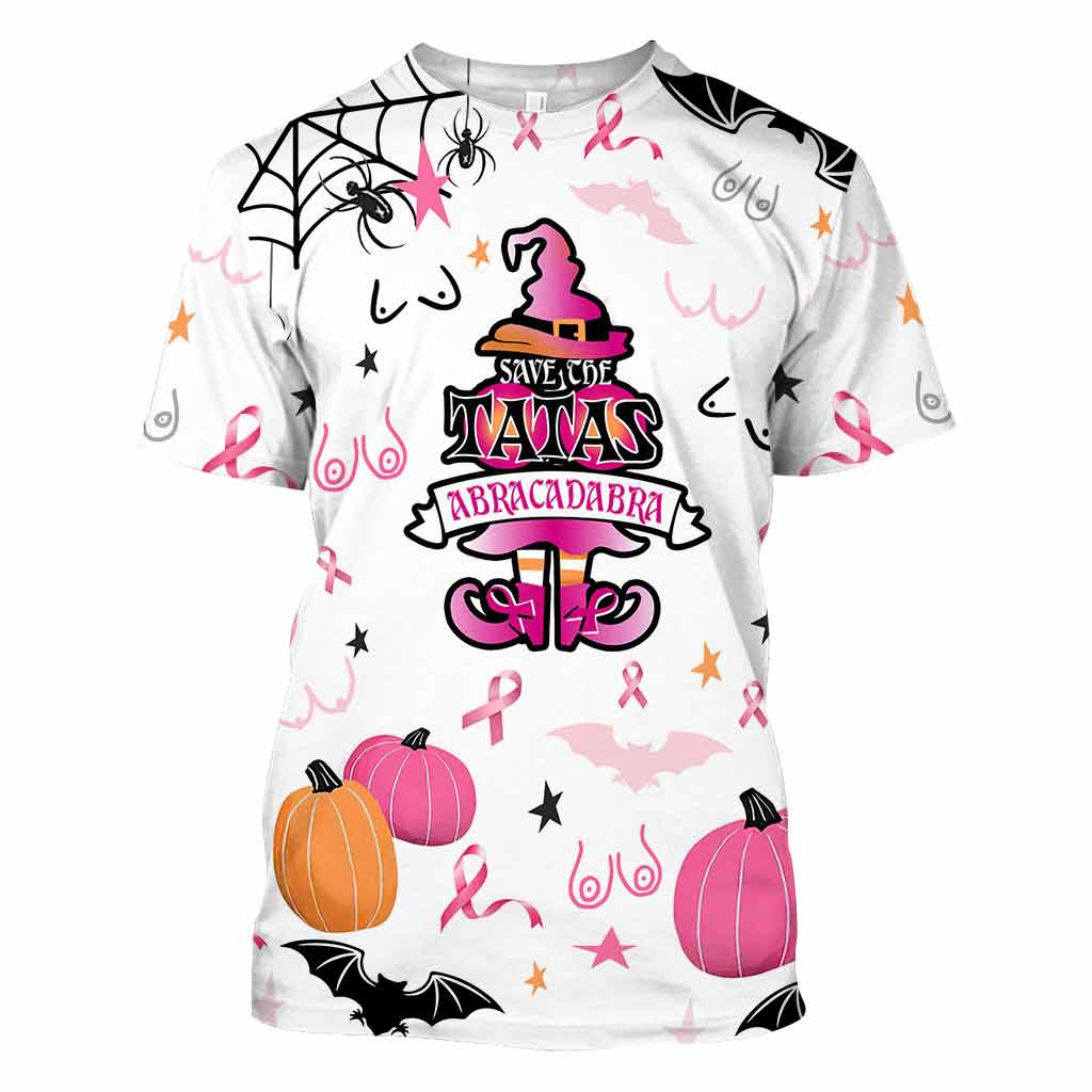 Abracadabra Save The Tatas – Halloween-T-Shirt und Hoodie zur Brustkrebsvorsorge