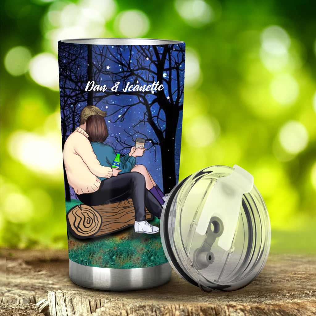 Camping Couple - Personalized Tumbler