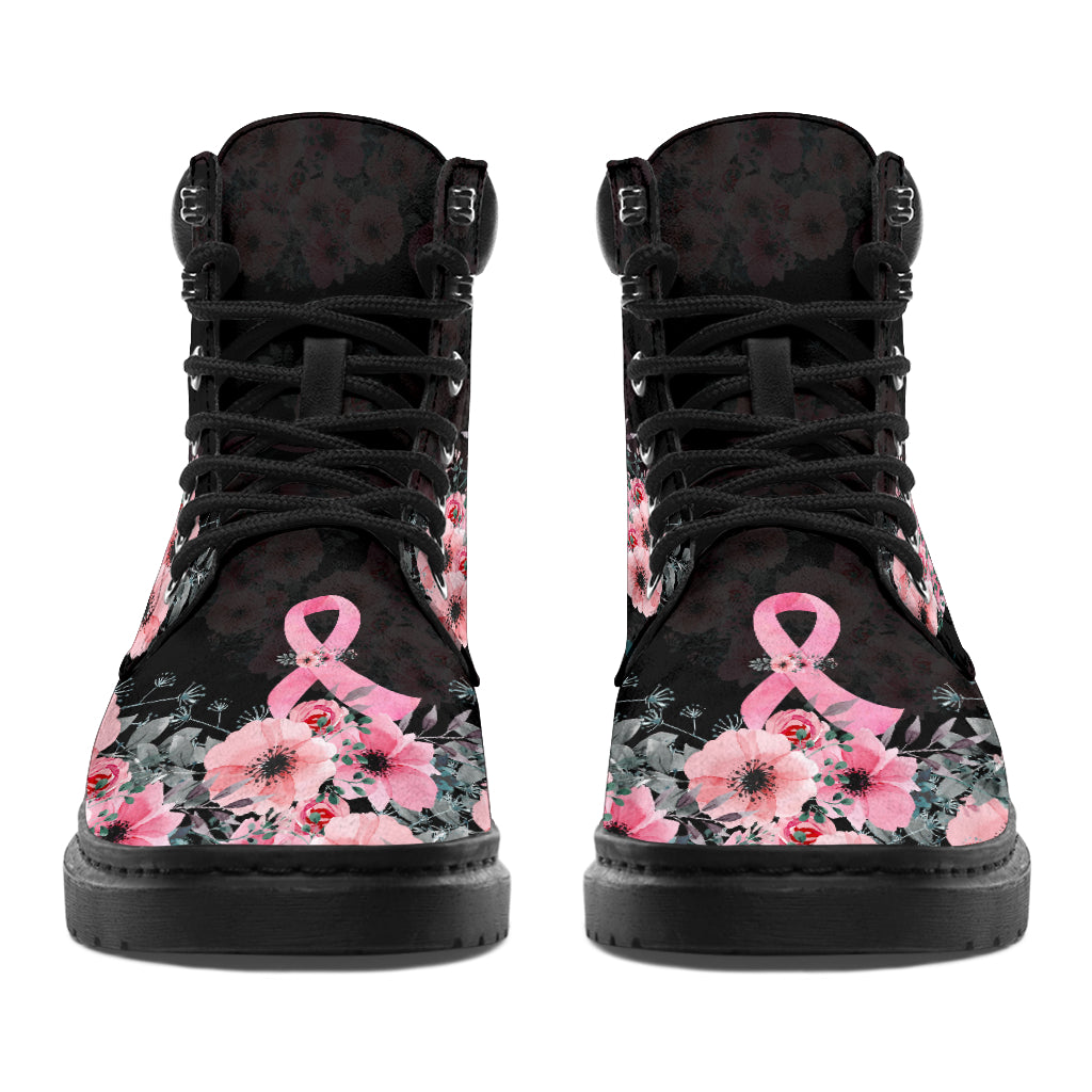 Brustkrebsbewusstsein Brustkrebsbewusstsein Ganzjahresstiefel 0622